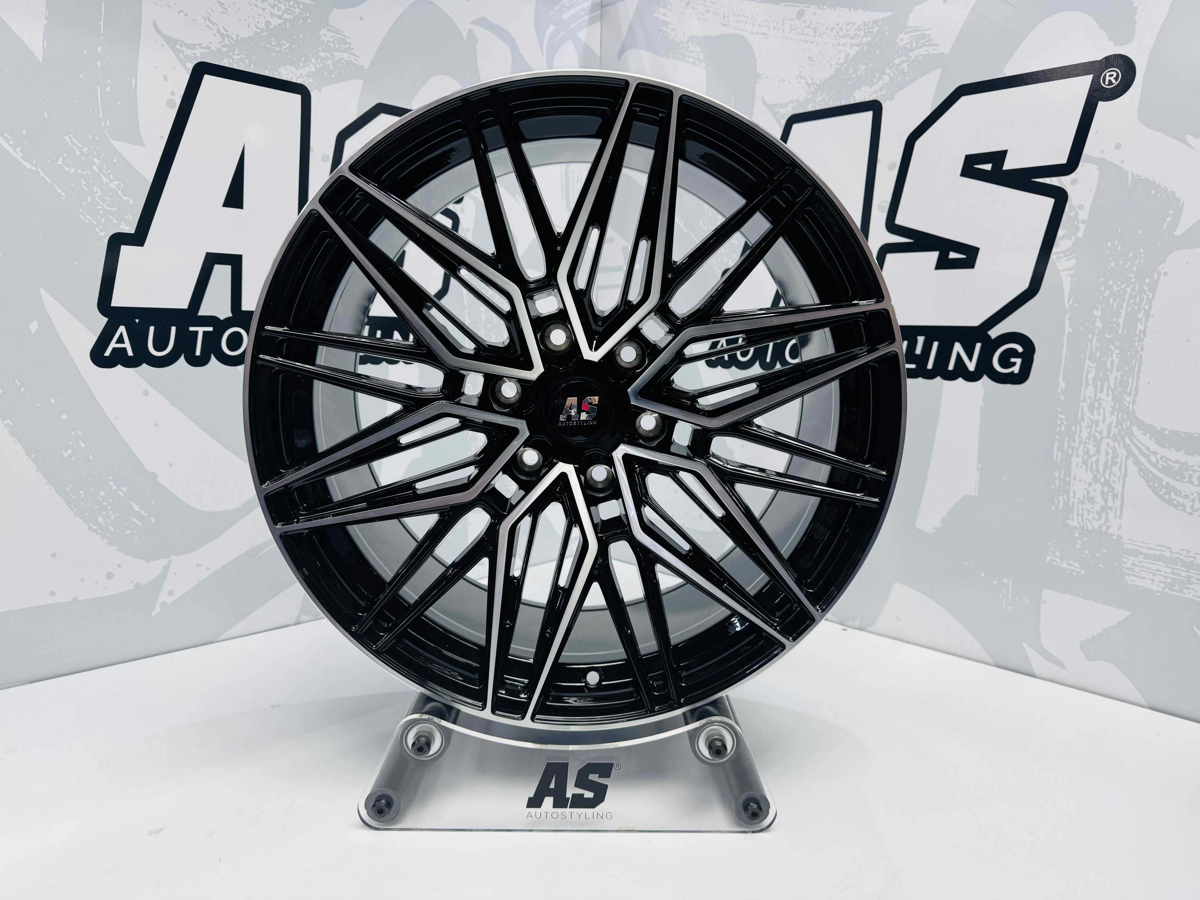 20” CONCAVO SERIES 876  BLACK MACHINE FACE   BAKKIE RIMS 6/139 PCD