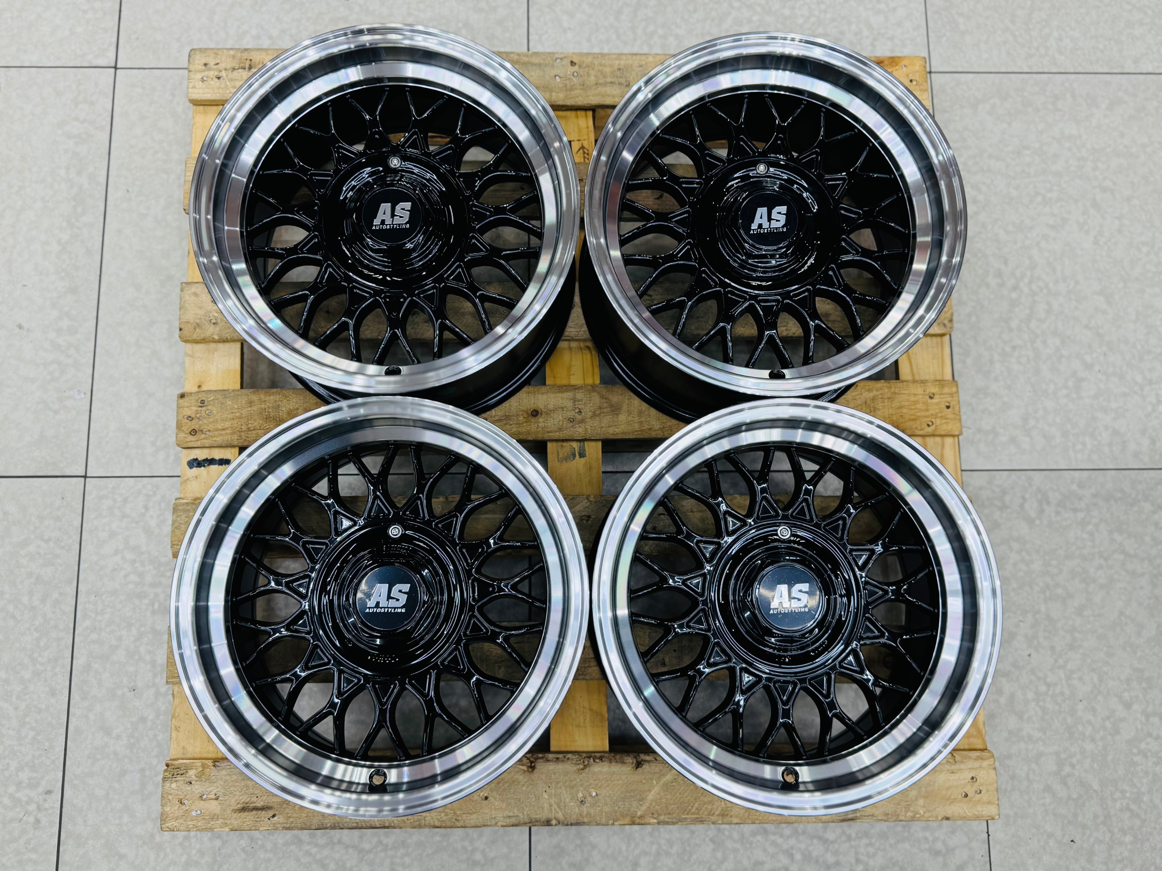 15” AS VR6  VURA BLACK   4/100 & 4/114