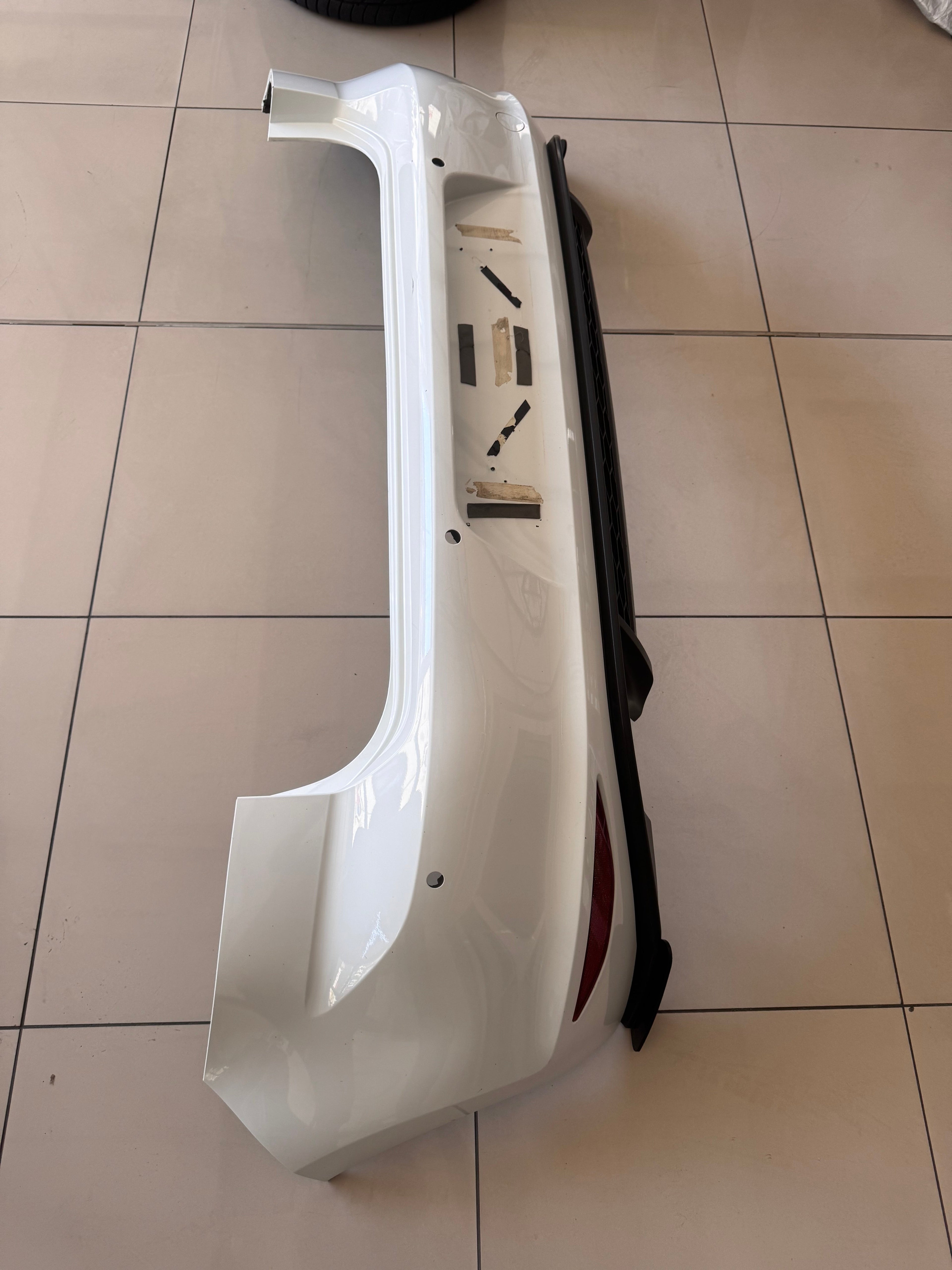 MK7 OEM GTI REAR  BUMPER  Painted white