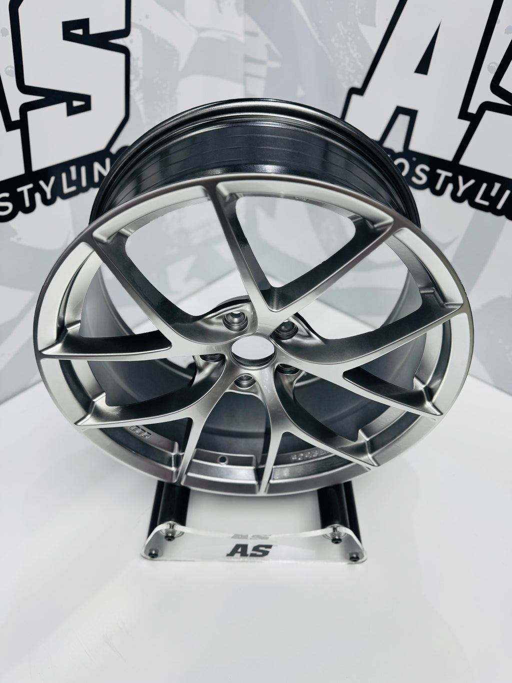 19” AS- 416 CH  ( 5x112 ) HYPER SILVER