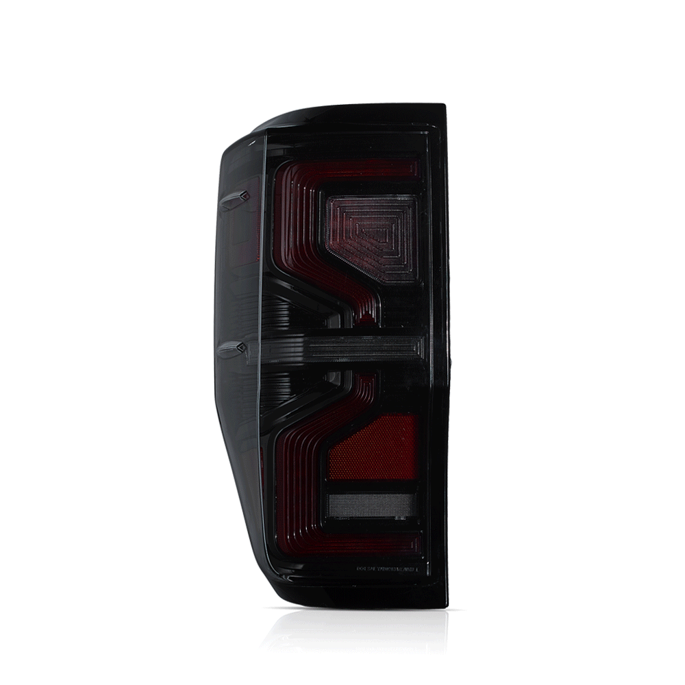 VLAND Full LED Tail Lights For Ford Ranger (T6 T7 T8 ) 2012-2022 SMOKED
