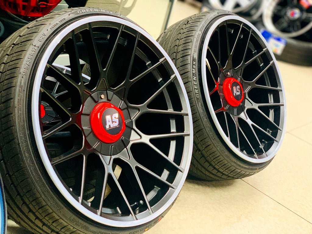 17” AS-RSE MATT BLACK 4/100 & 5/100