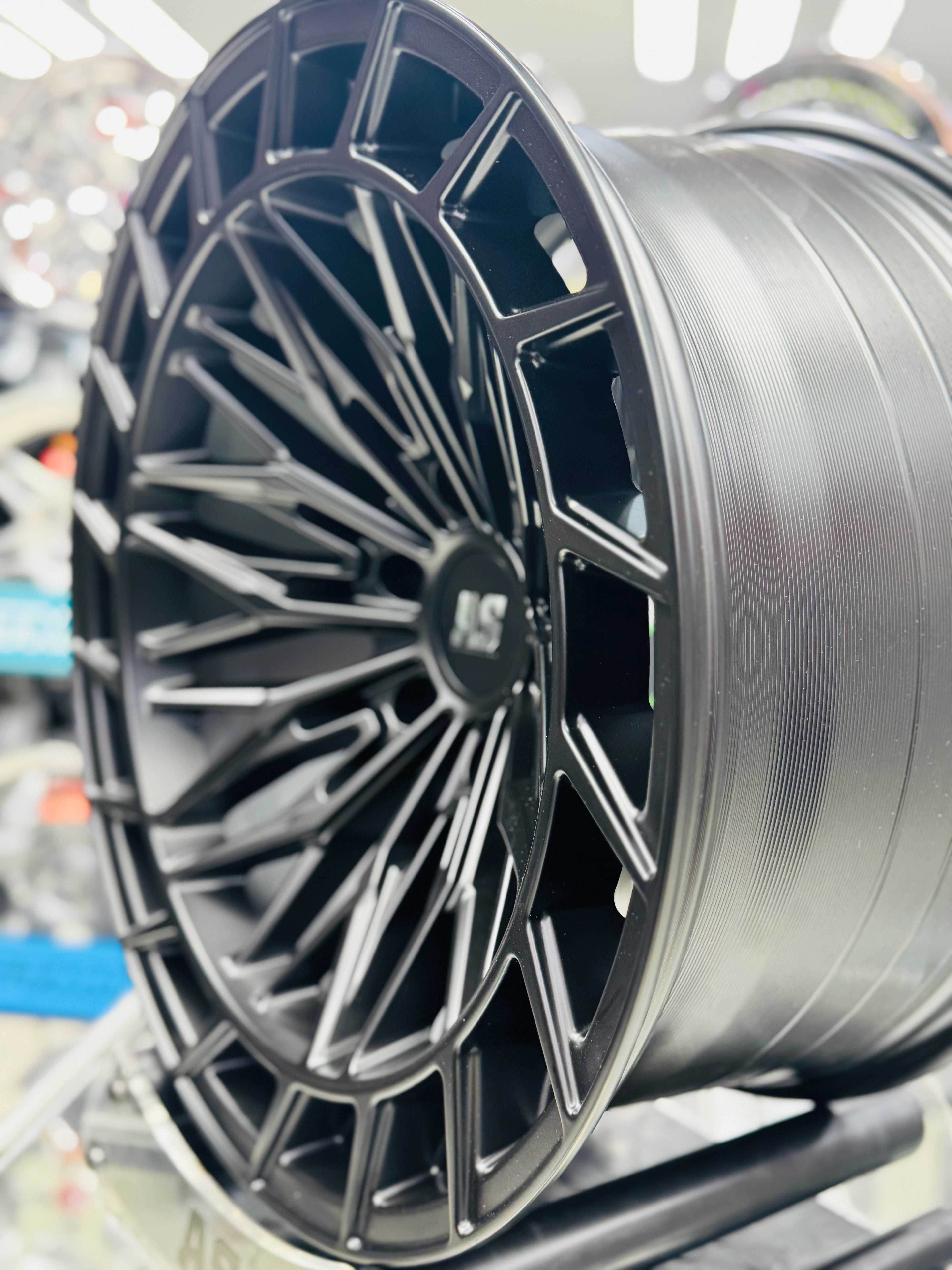 20” CONCAVO SERIES 319 MATT  BLACK BAKKIE RIMS 6/139 PCD