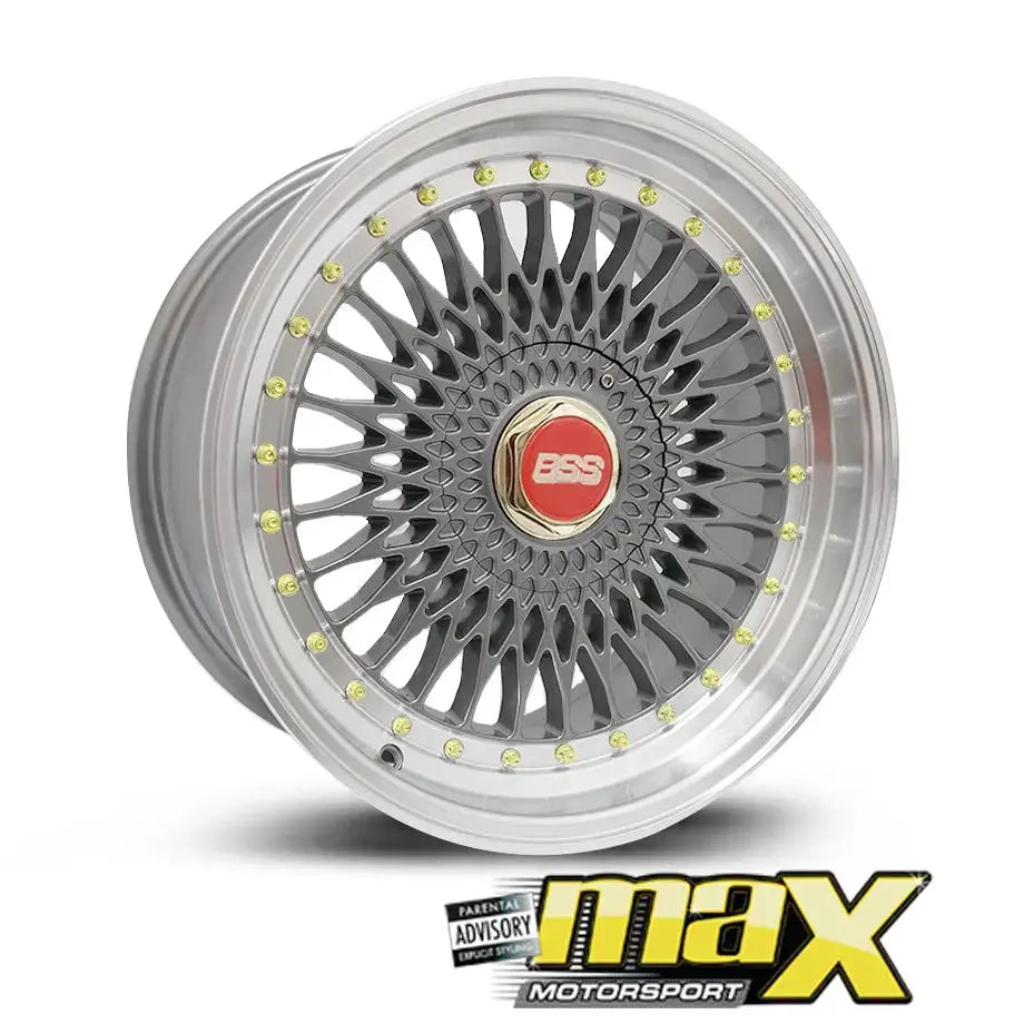 15 Inch Mag Wheel - MX1209-15A BSS Style Wheel (4x100 / 114.3 PCD)