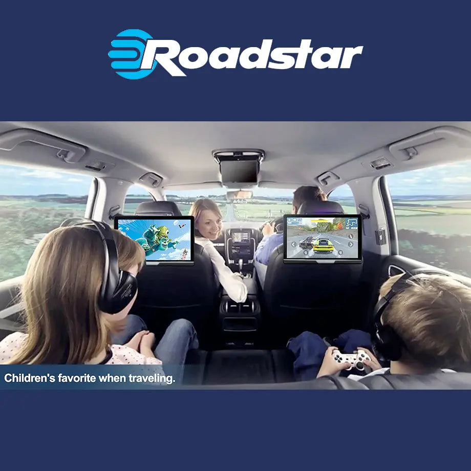 12.1" Roadstar Android Entertainment Headrest Tablet Screens