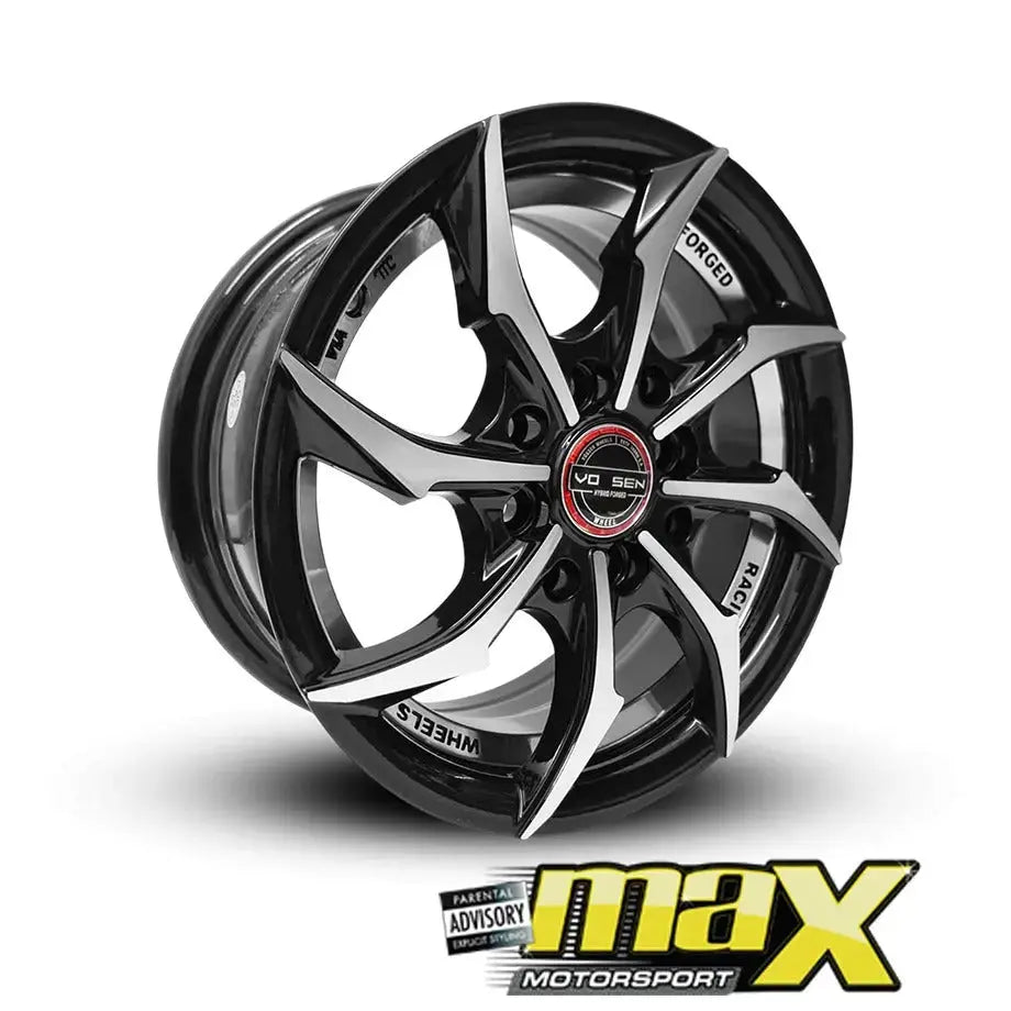 13 Inch Mag Wheel - MX6018L VSN Wheel - (4x100/114.3 PCD)