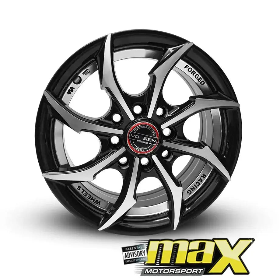 13 Inch Mag Wheel - MX6018L VSN Wheel - (4x100/114.3 PCD)