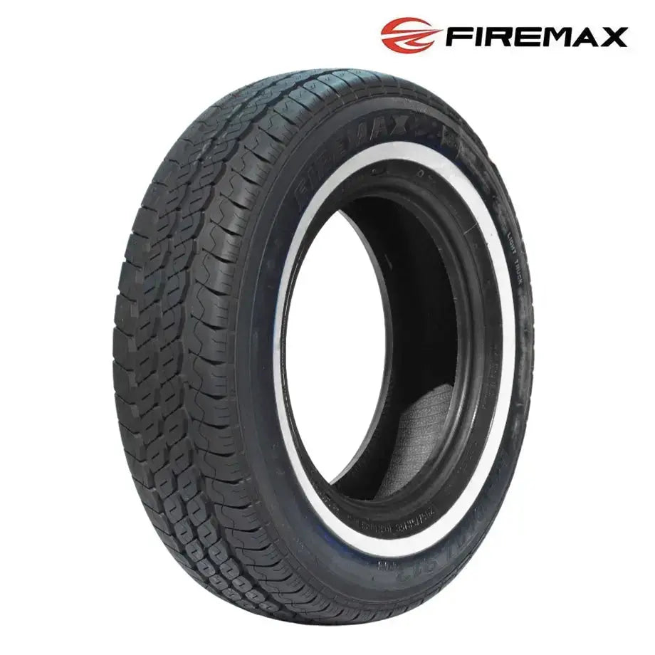 15 Inch Firemax Radial 913FM White Wall Tyre 106/104R - 195/R15C