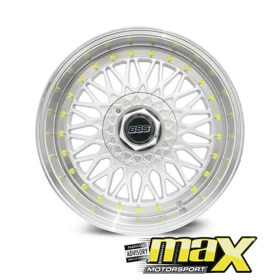 14 Inch Mag Wheel - MX1441-SL BSS Style Wheels (4x100/ 4x114.3 PCD)