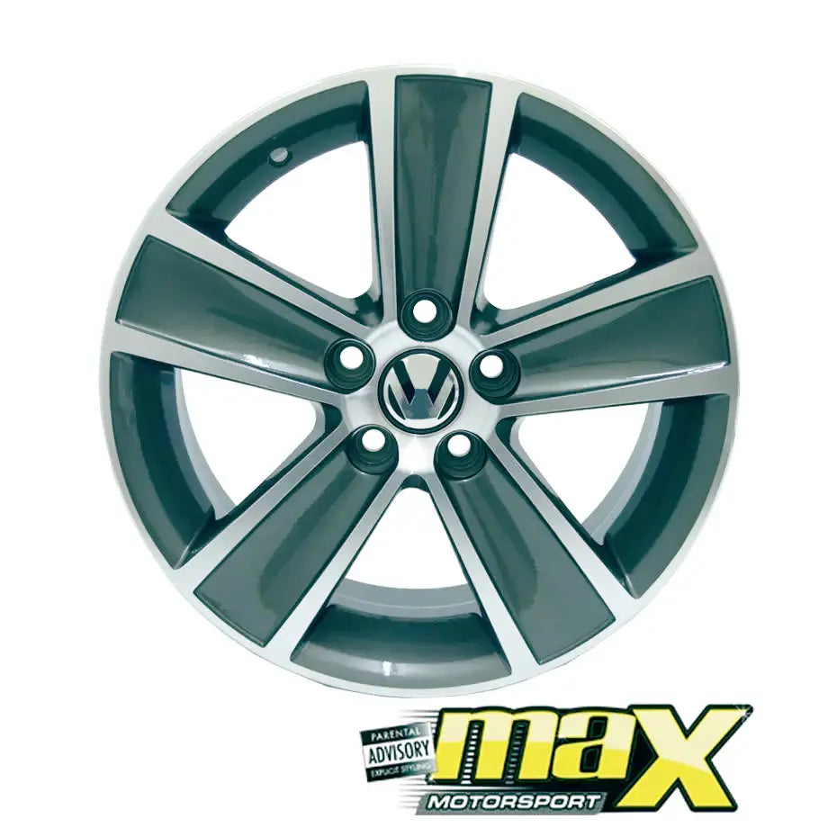 14 Inch Mag Wheel - MX283-14 Cross Polo Style Wheels - 5x100 PCD