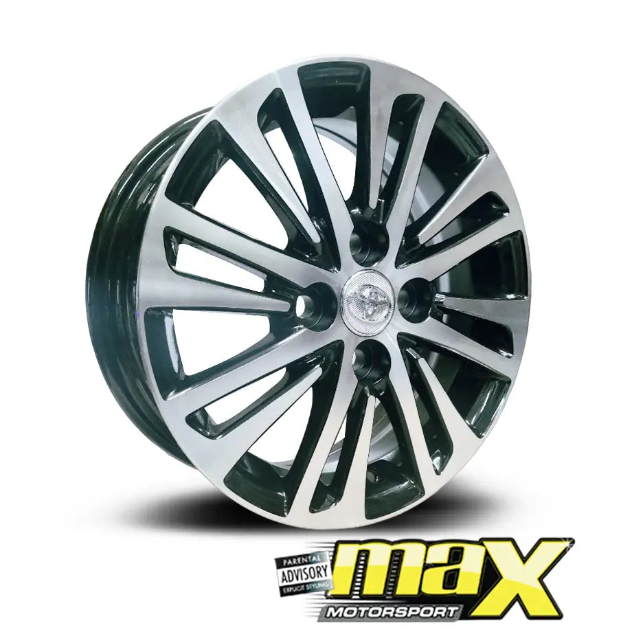 14 Inch Mag Wheel - MX4073 Toyota Style Wheels - (4x100 PCD)