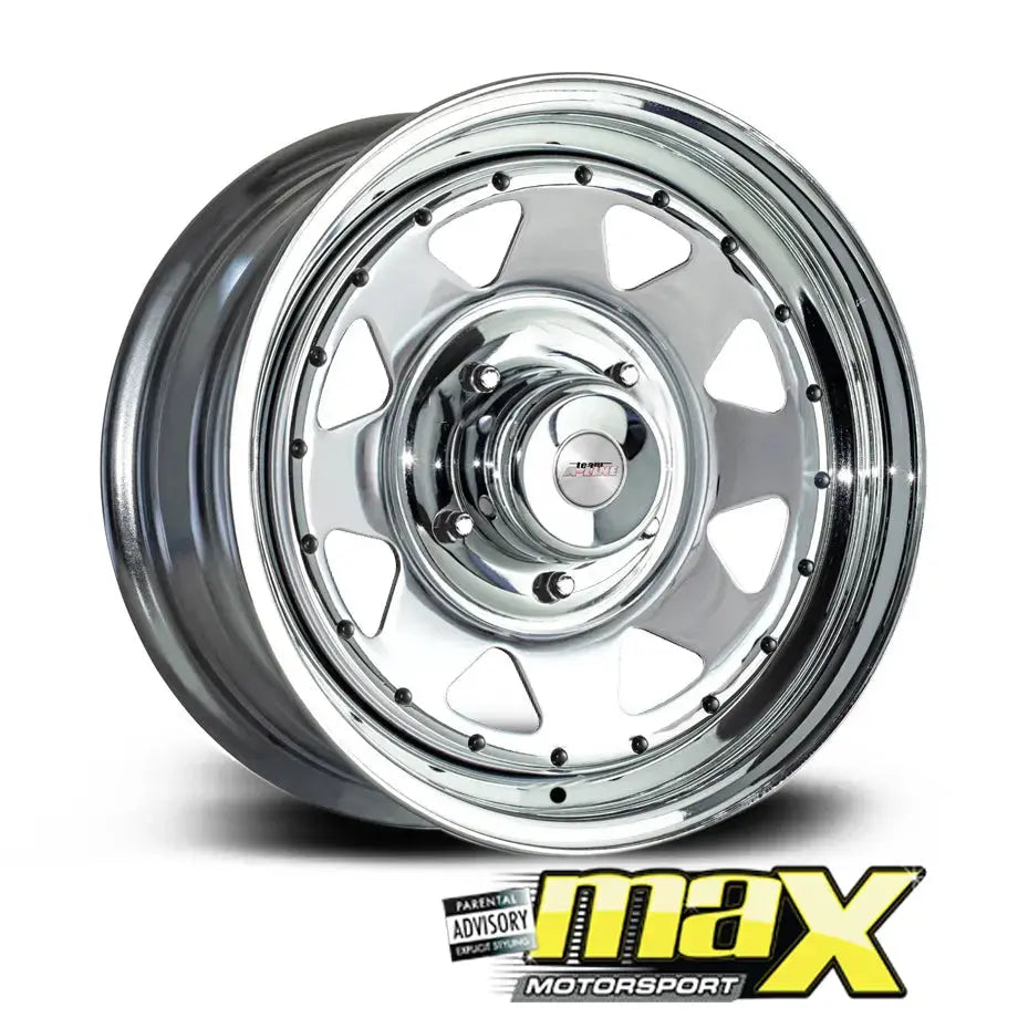 14 Inch Mag Wheel - MX8237-07 Modular Wheels (5x114.3 PCD)