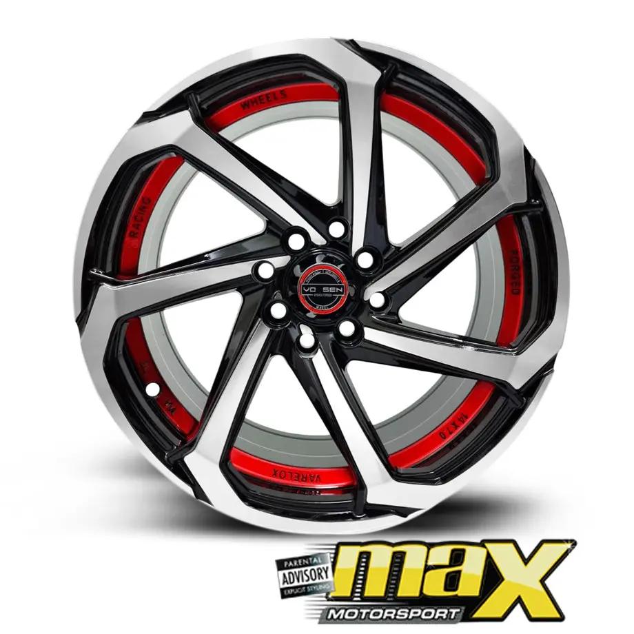 14 Inch Mag Wheel - MX8828-14RD Concave Wheels (4x100/ 4x114.3 PCD)