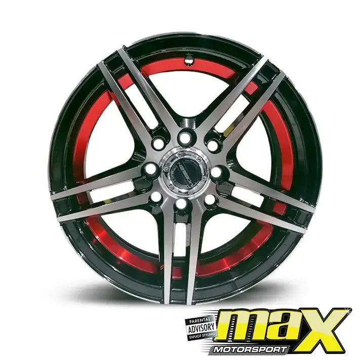 14 Inch Mag Wheel -  MXLK520-14 Wheel - 4x100/114.3 PCD