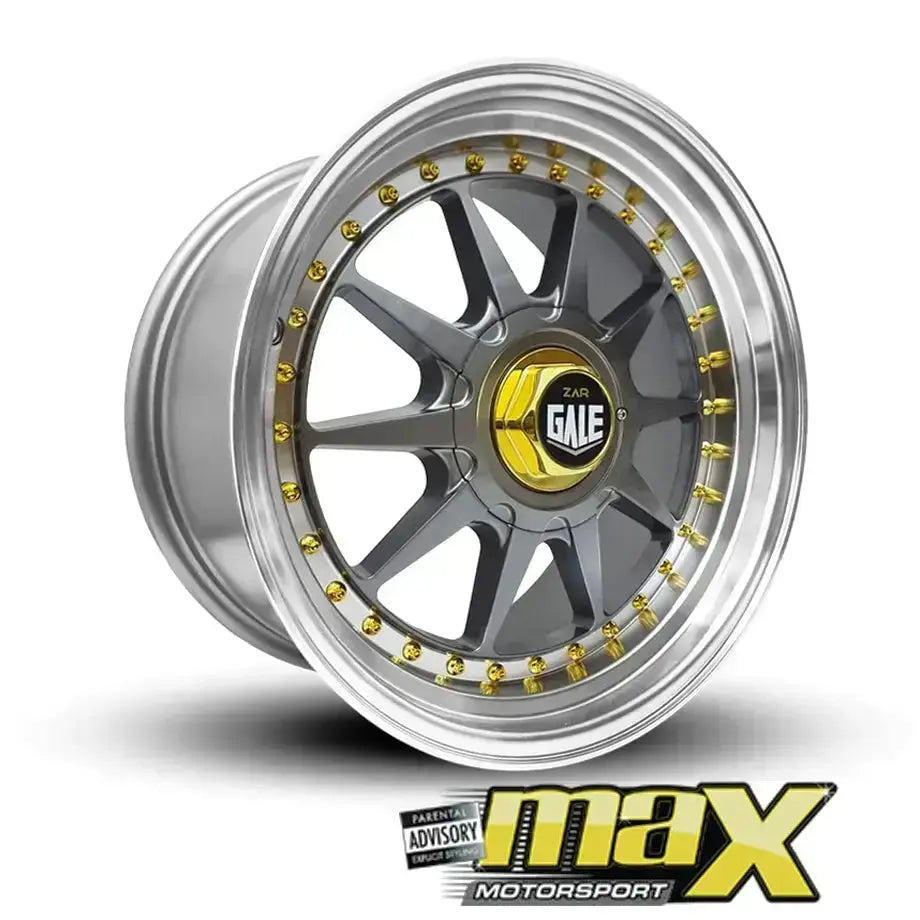 15 Inch MX1214-G4 Gale Ewing Style Wheel & Tyre Combo - (4x100 / 5x100 PCD)