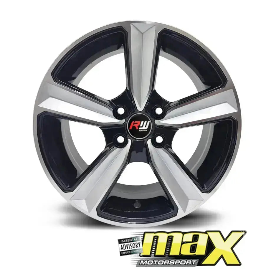 15 Inch MX057-4 RS Style Wheel & Tyre Combo (4x100 PCD)