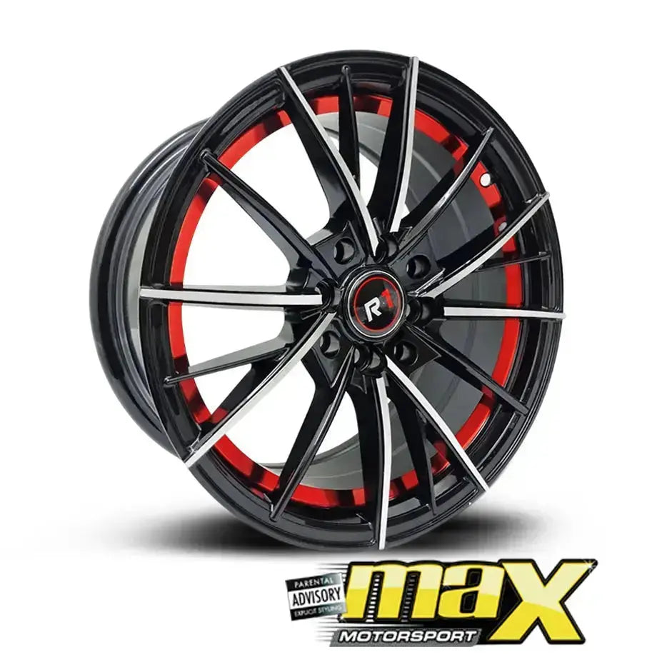 15 Inch MX244-RD Wheels Wheel & Tyre Combo - (4x100/ 4x114.3 PCD)