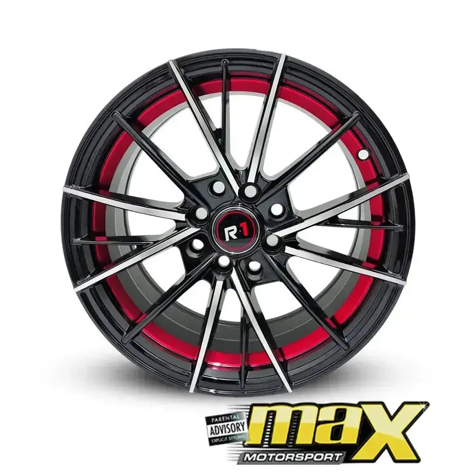 15 Inch MX244-RD Wheels Wheel & Tyre Combo - (4x100/ 4x114.3 PCD)