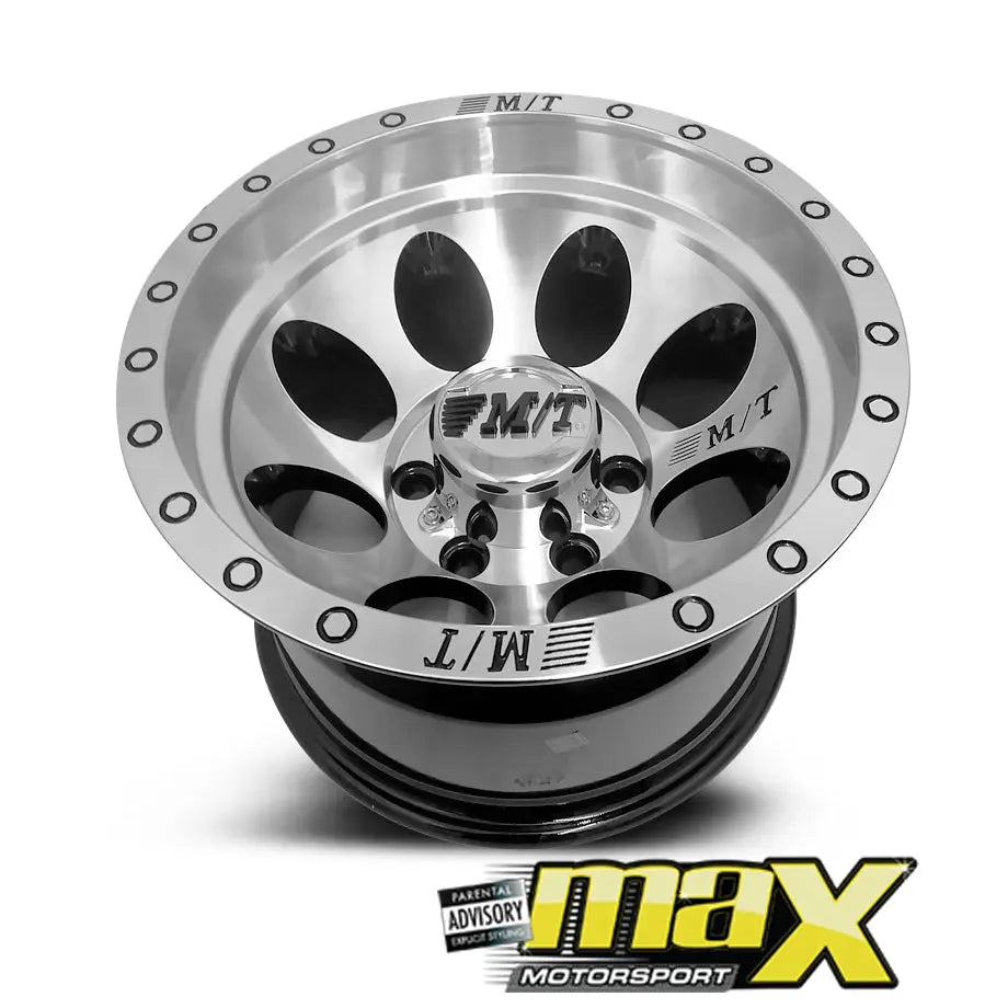 15 Inch Mag Wheel - 10J MXQC812 Bakkie Wheel (6x139.7 PCD)
