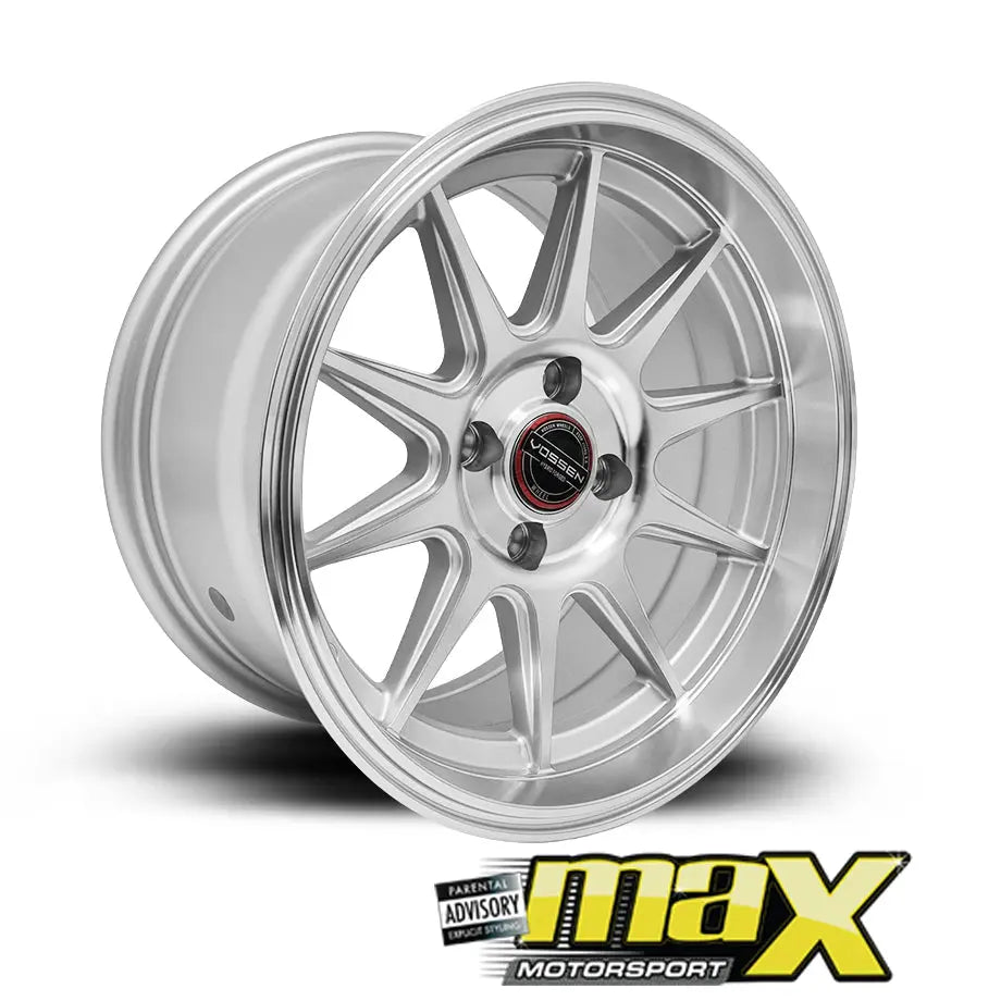 15 Inch Mag Wheel - MX2124 VSN Wheel (4x100 PCD)