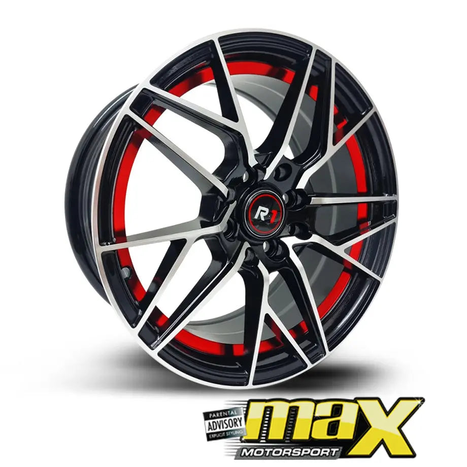 15 Inch Mag Wheel - MX245-RD Wheels (4x100/ 4x114.3 PCD)