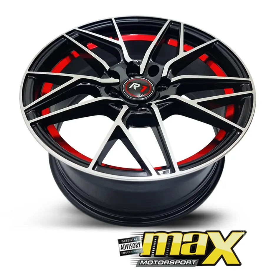 15 Inch Mag Wheel - MX245-RD Wheels (4x100/ 4x114.3 PCD)