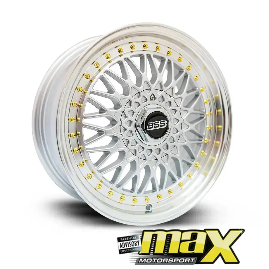 15 Inch Mag Wheel - MX412-SL BSS Style Wheels (4x100/ 4x114.3 PCD)