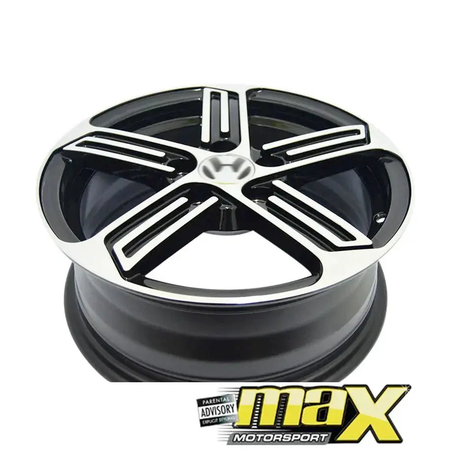 16 Inch Mag Wheel - MX605 Golf 7 R400 Style Wheel - 5x100 PCD