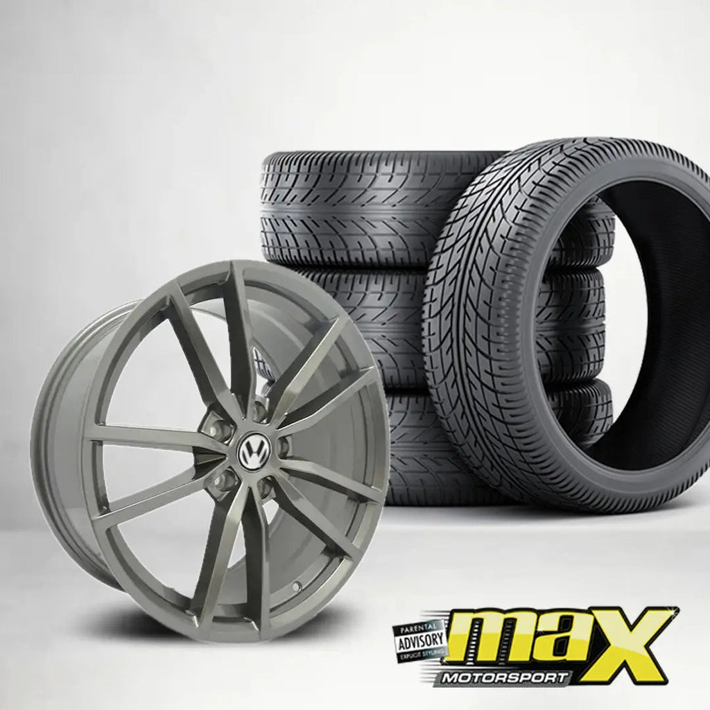 17 Inch - MX5419-17GM Pretoria Golf 7R Style Wheel & Tyre Combo - 5x100 PCD