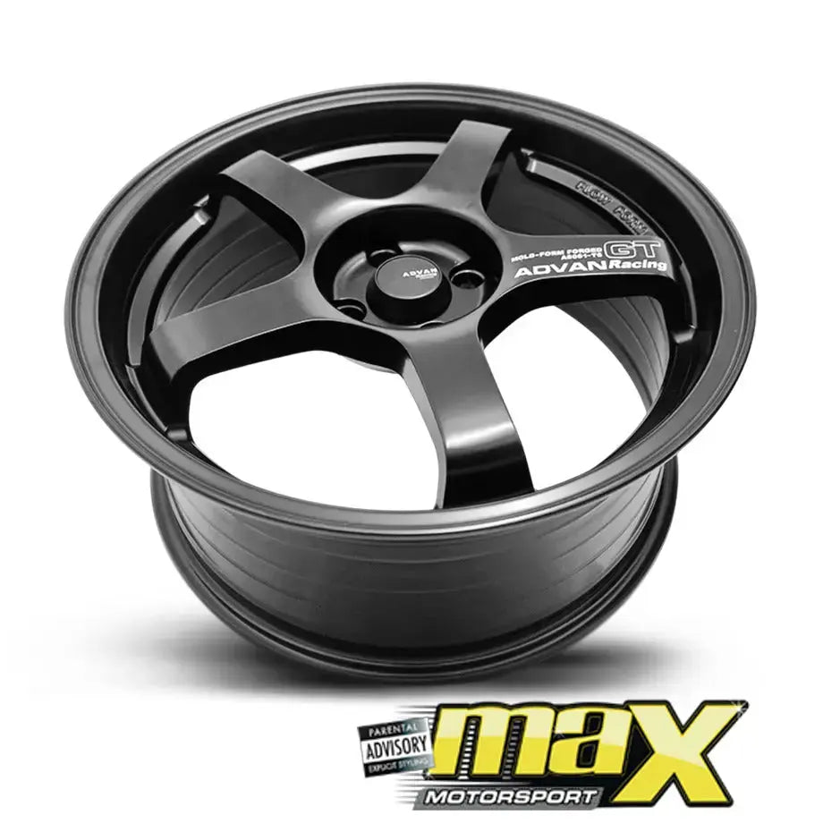 17 Inch MX512-17MB Advan GT Racing Style Wheel & Tyre Combo - 4x100 PCD