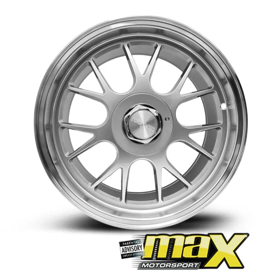 17 Inch MXF1217 Rotform Style Wheel & Tyre Combo - 4x100 / 5x100 PCD