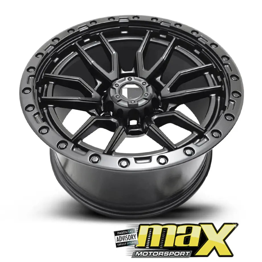 17 Inch Mag Wheel - MX109-17 Bakkie Wheels (6x139.7 PCD)