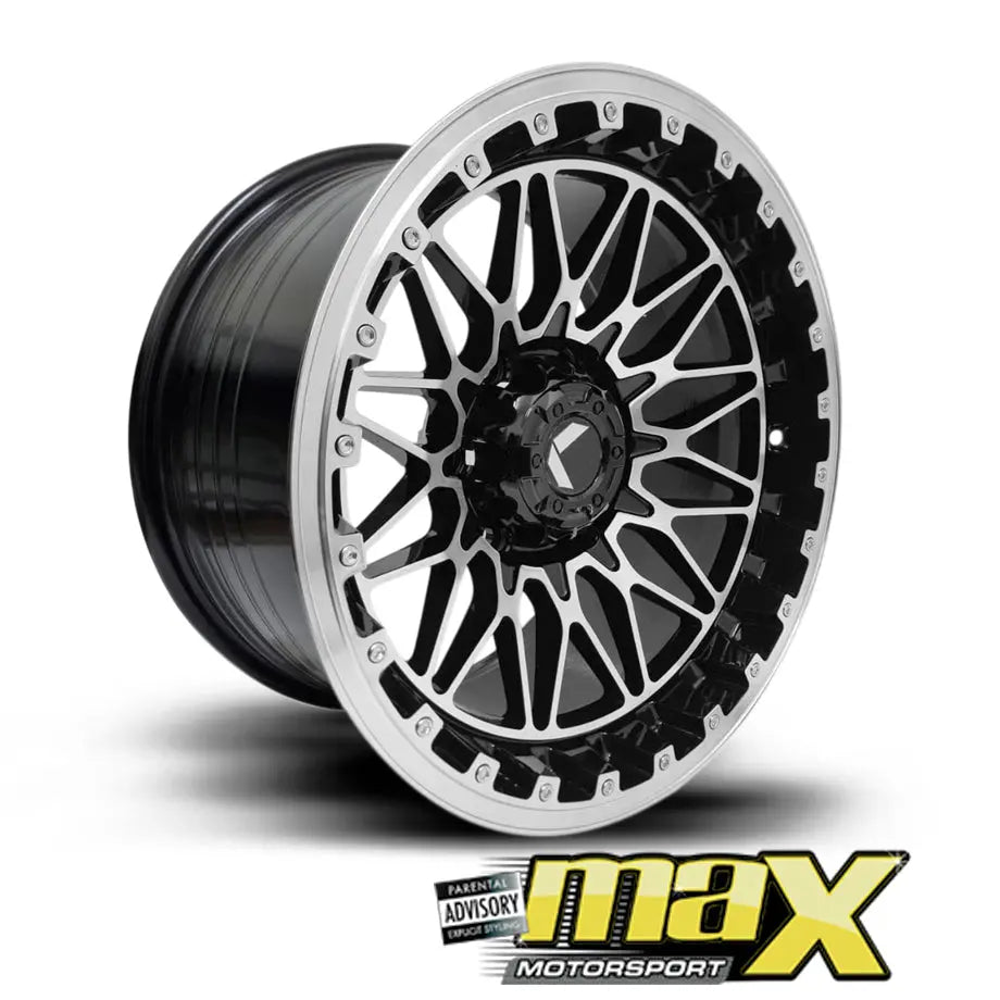 17 Inch Mag Wheel - MX228-17 Concave Bakkie Wheels (6x139.7 PCD)
