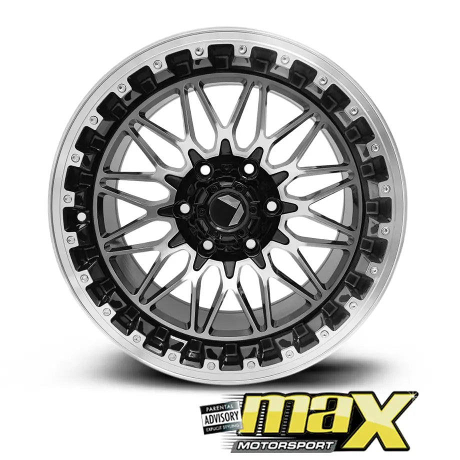 17 Inch Mag Wheel - MX228-17 Concave Bakkie Wheels (6x139.7 PCD)