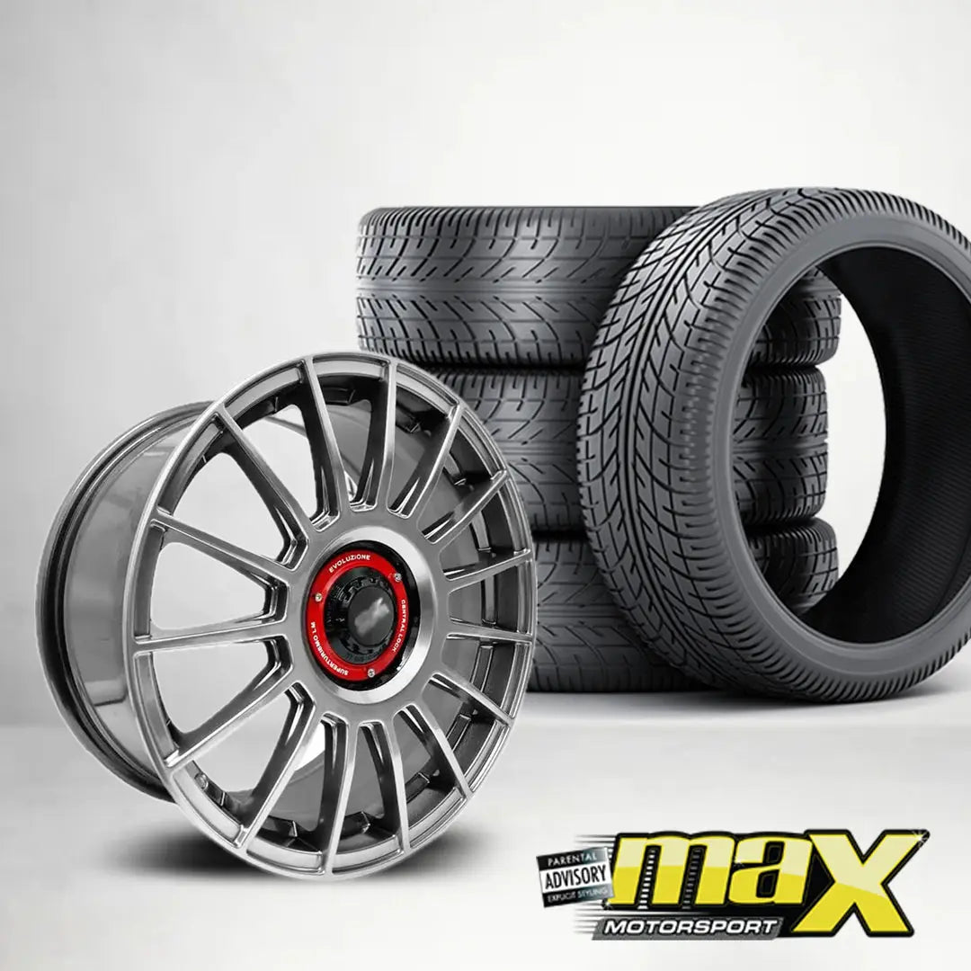 18 Inch MX2469 Superturismo Style Wheel & Tyre Combo (5x113 PCD)