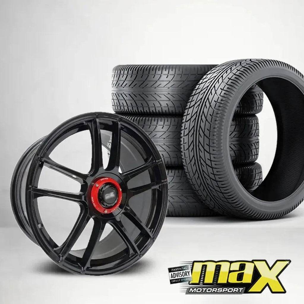 18 Inch MX8826 Indy HLT Style Wheel & Tyre Combo (5x100 / 5x112 PCD)