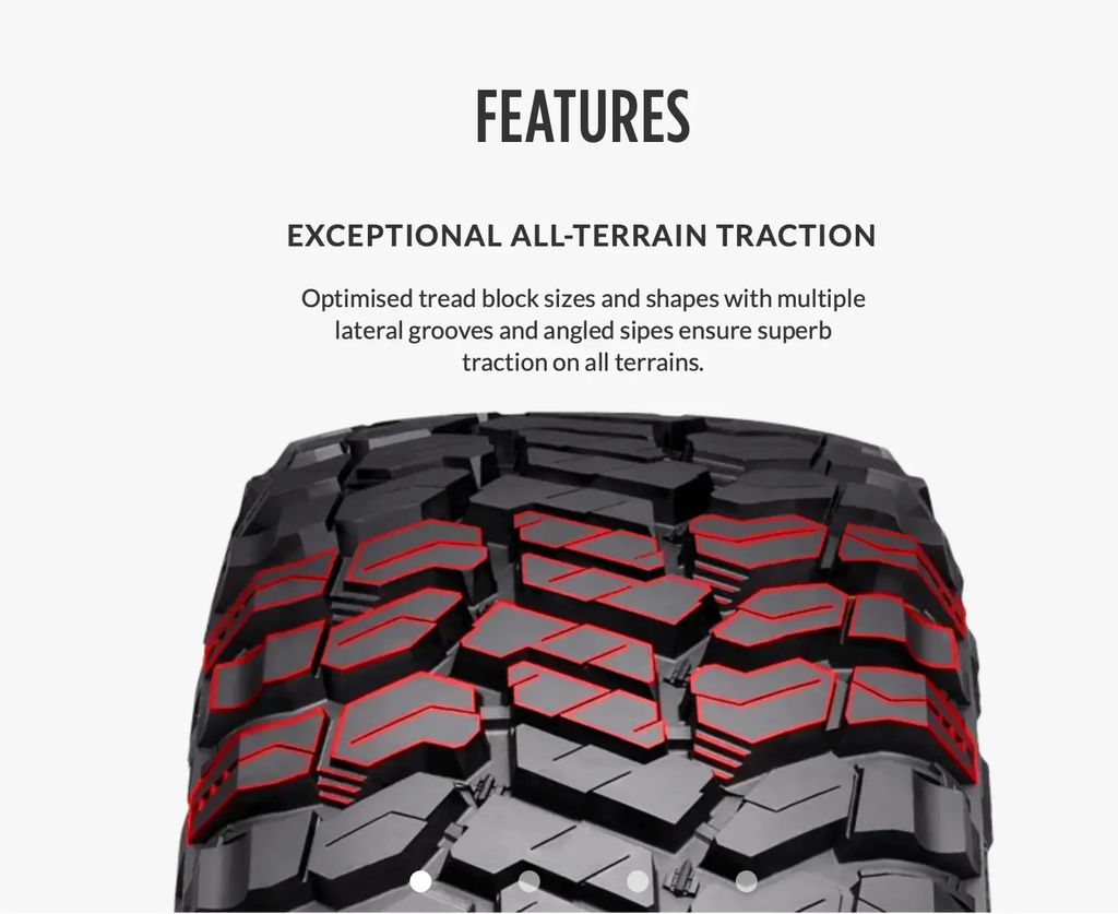 20 Inch Radar Renegade R/T+ Rugged Terrain 121/118QE Bakkie Tyre (265/50/20)