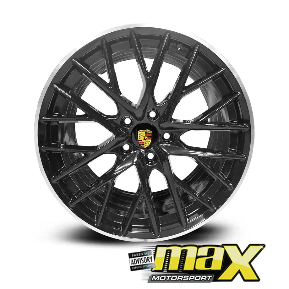 21 Inch Mag Wheel - MX5541 Porsche RS Spyder Style Wheel - 5x130 PCD (Narrow & Wide)