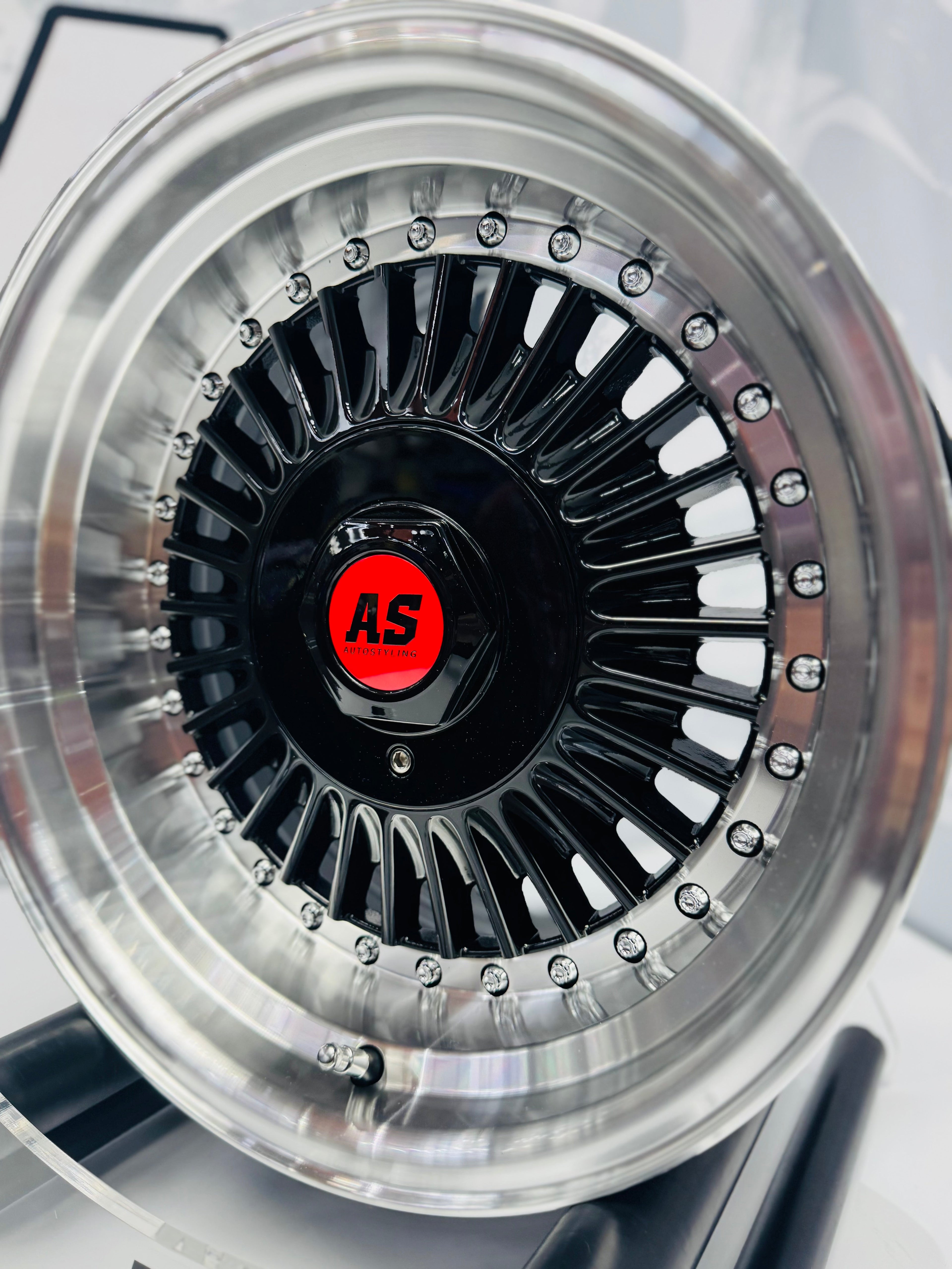 15” AS-EMITZ 7613 black 4/100/108 wheels