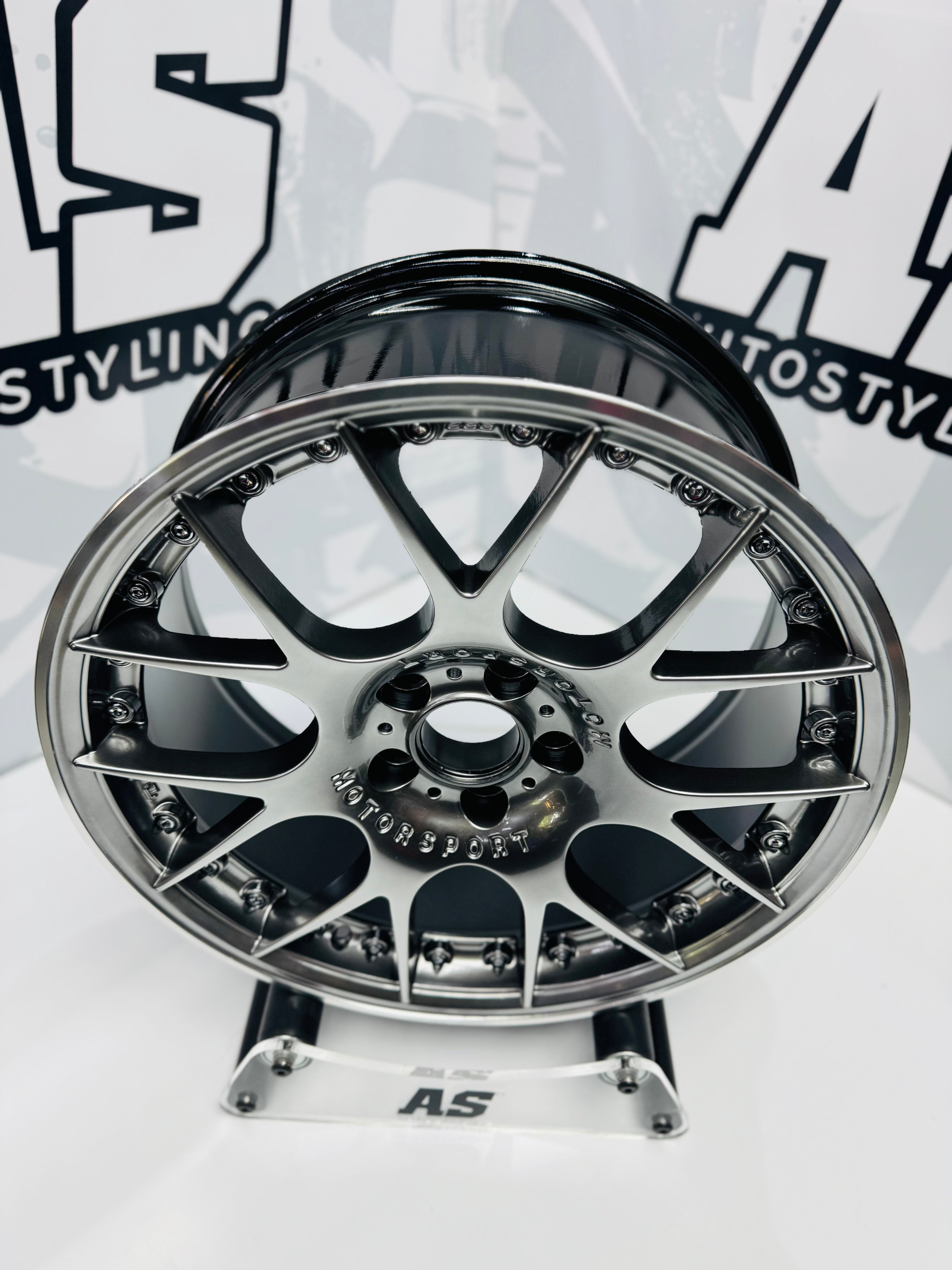 18” BSS CH  5/112 HYPER BLACK