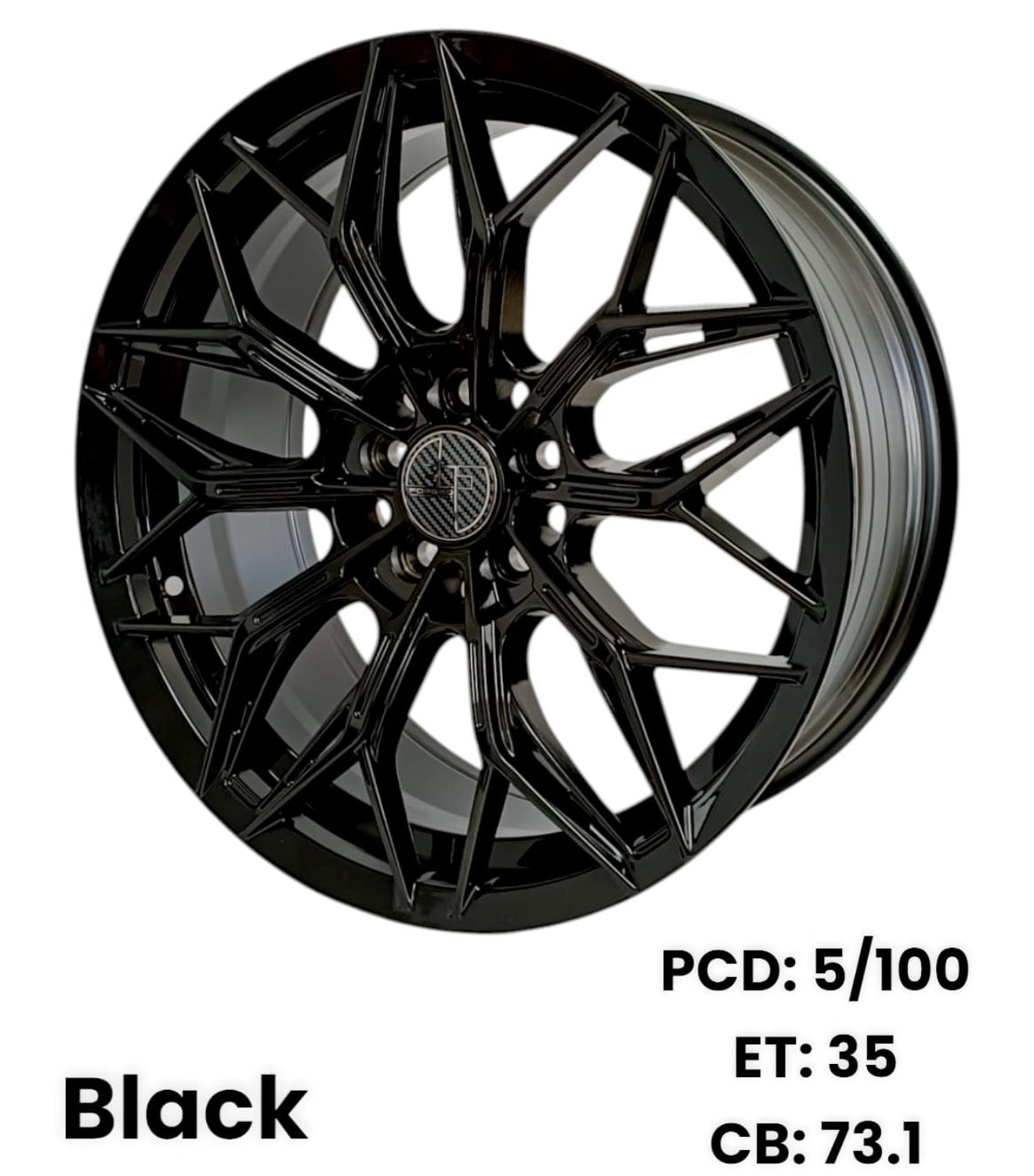 17 ” AS-K326  5/100 gloss black