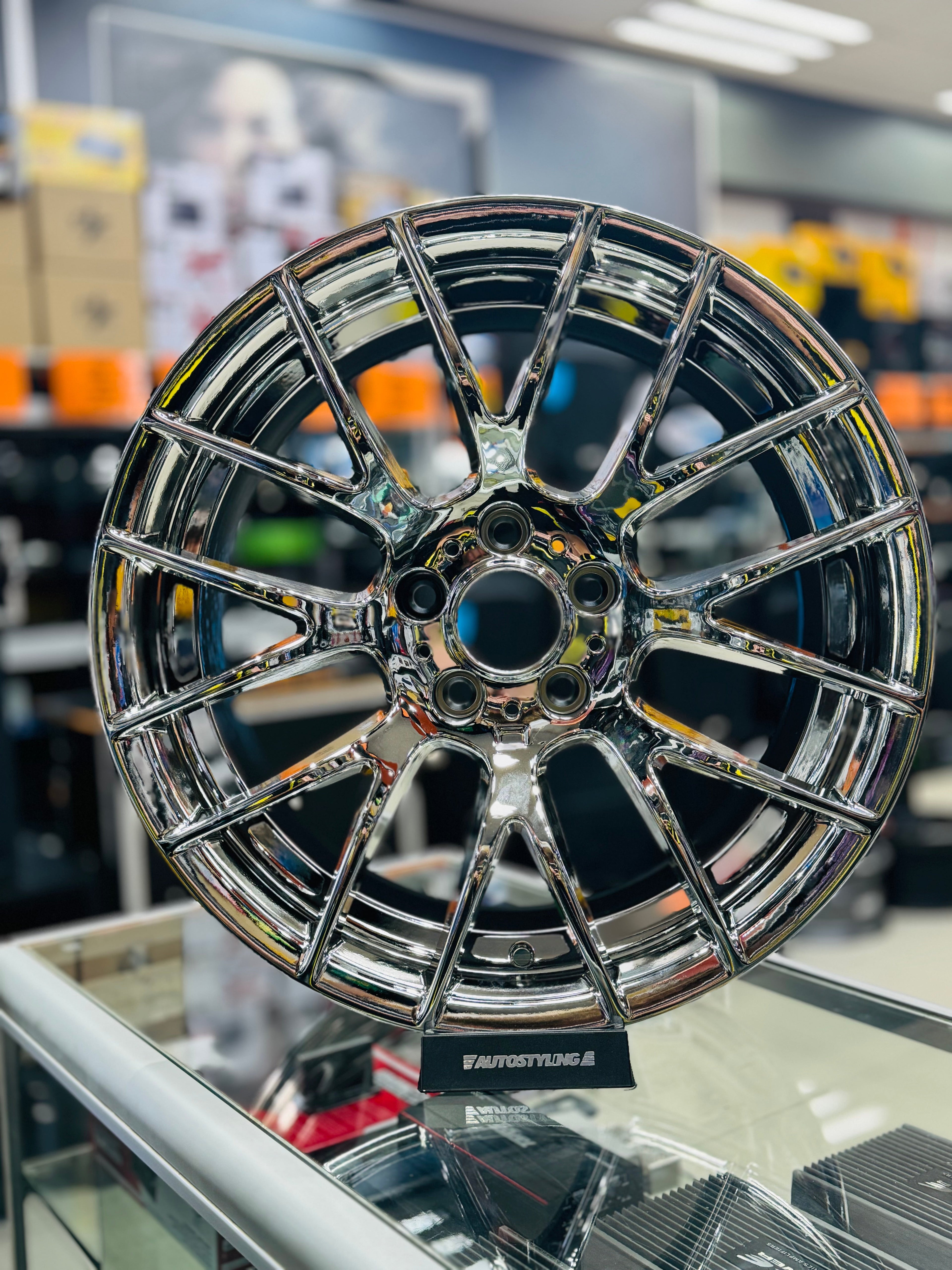 19” AS- V8 COMP 5/120 CHROME