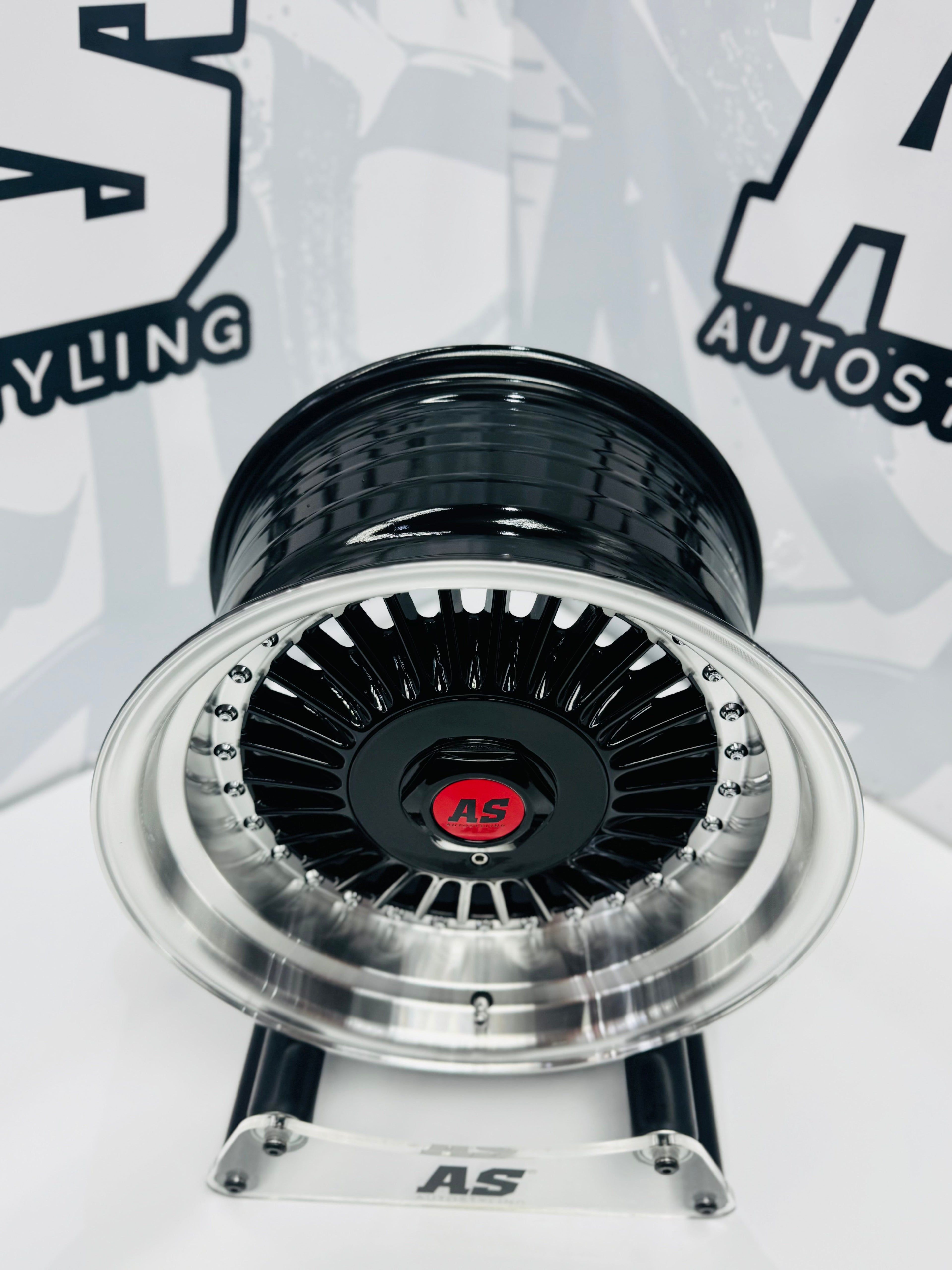 15” AS-EMITZ 7613 black 4/100/108 wheels