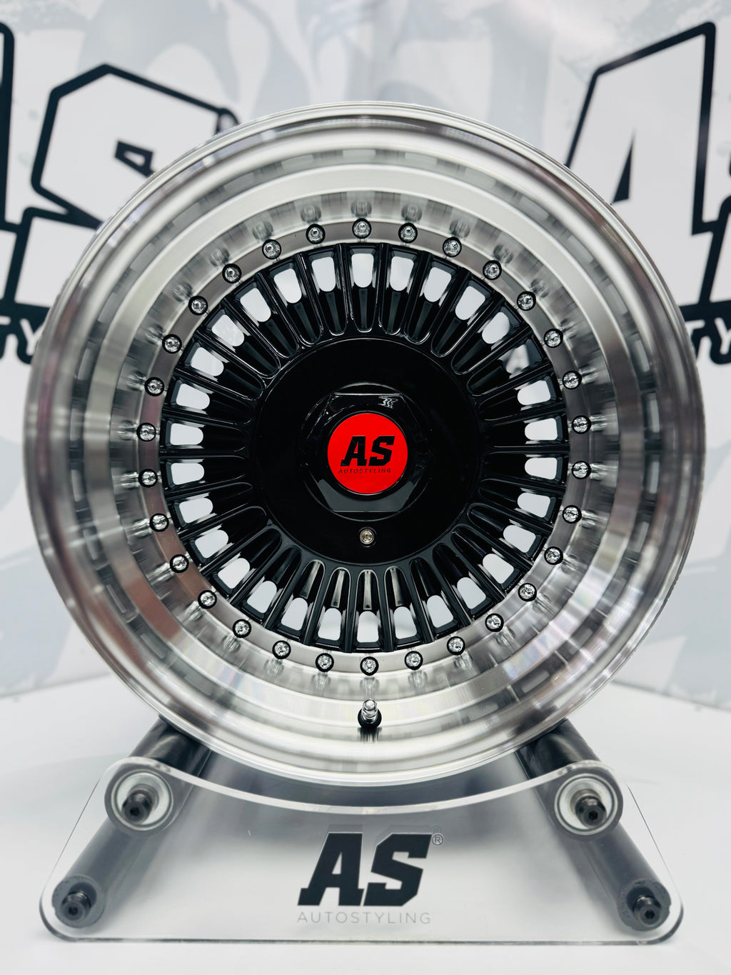 15” AS-EMITZ 7613 black 4/100/108 wheels