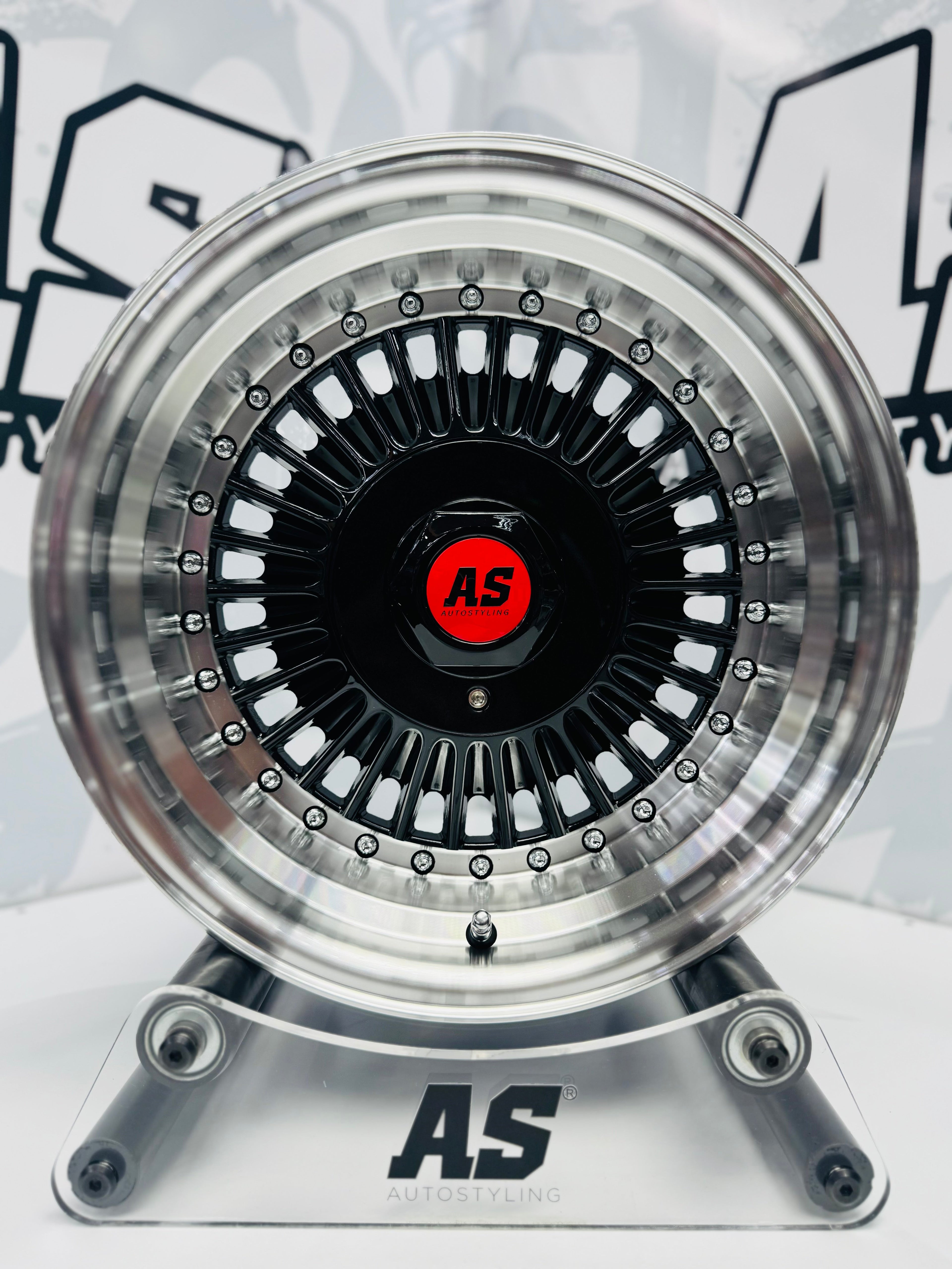 15” AS-EMITZ 7613 black 4/100/108 wheels