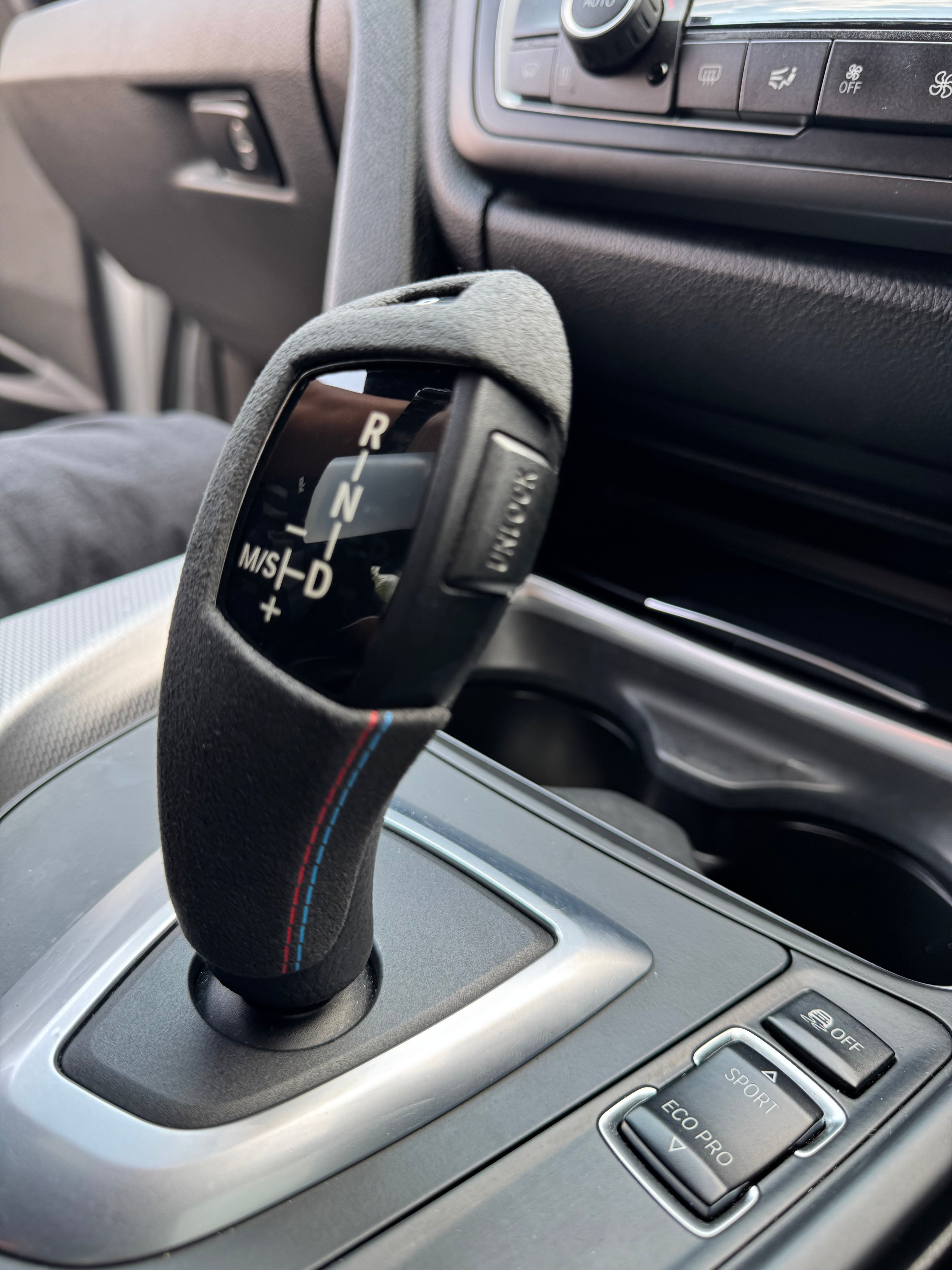 BMW F30 GEAR-LEVER SUEDE COVER