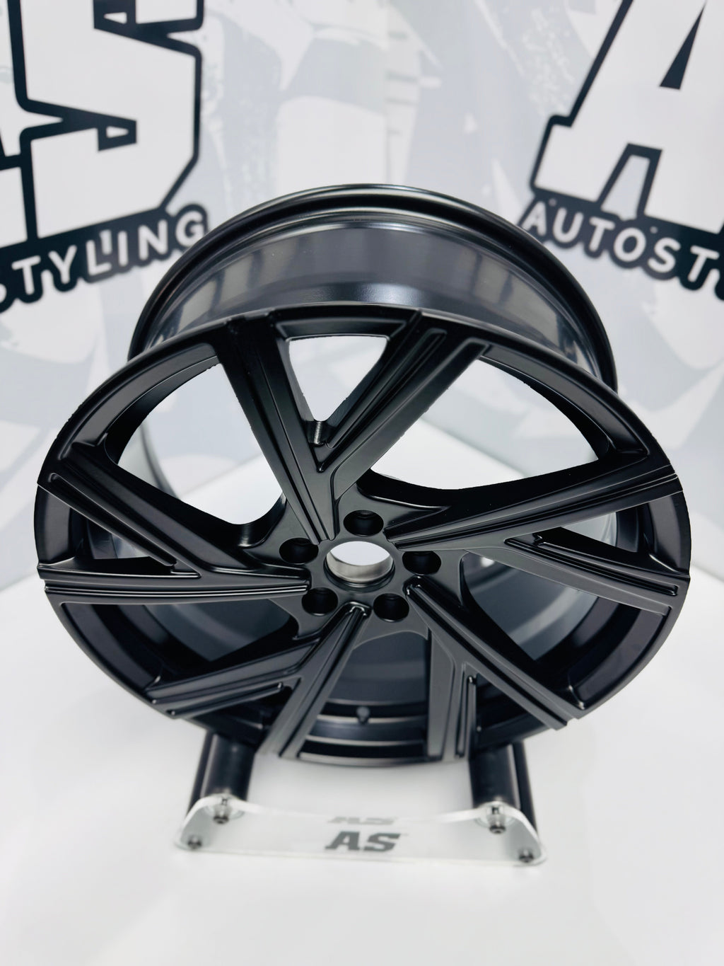 17” AS- BERGAMO 5/100 MATT BLACK RIMS