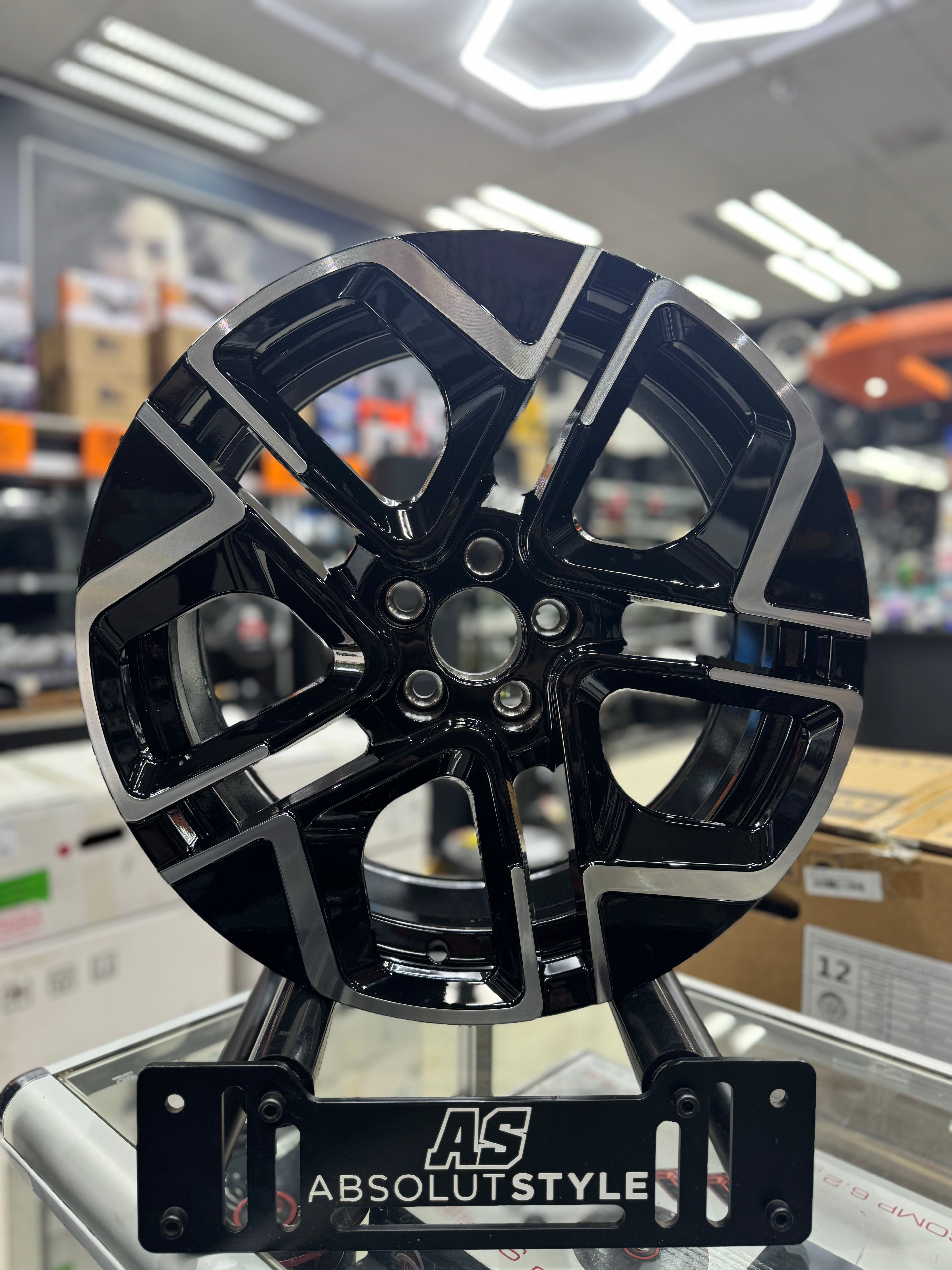 17” AV 79 5/100 BLACK MACHINE FACE