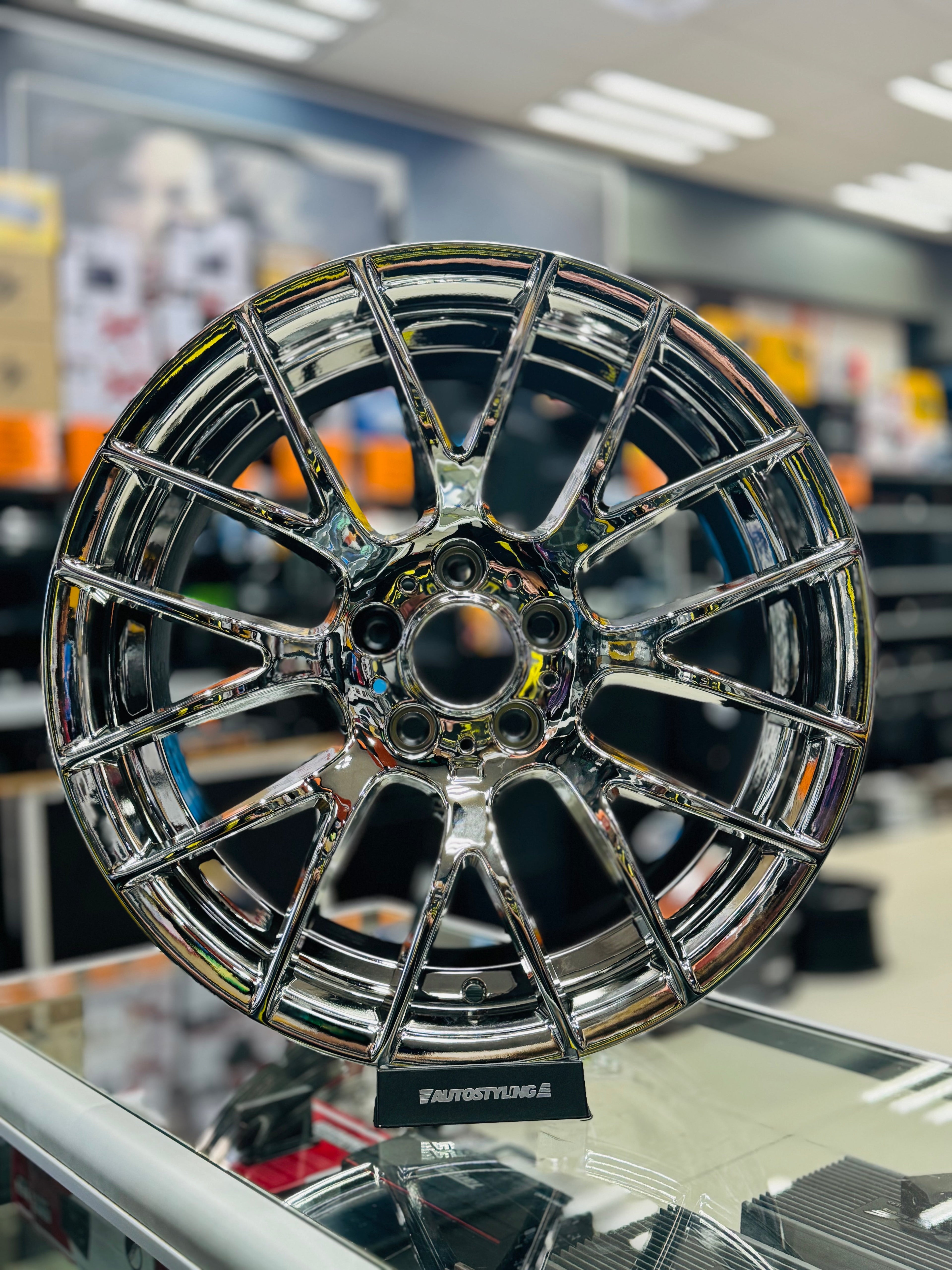 19” AS- V8 COMP 5/120 CHROME