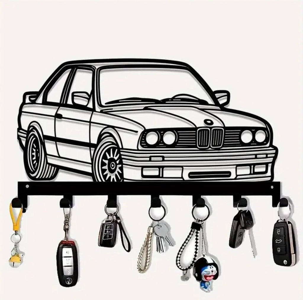 BM E30  Design 7 HOOK KEY HOLDER